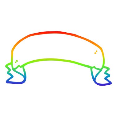 gökkuşağı gradyan çizgi çizim karikatür kaydırma afiş