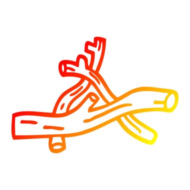 dalların karikatür kazık çizim sıcak degrade çizgi çizim