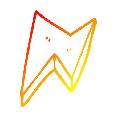 sıcak degrade çizgi çizim karikatür yangın cıvata