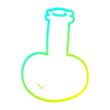 soğuk degrade çizgi çizim karikatür kırmızı vazo