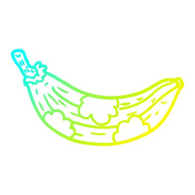 soğuk degrade çizgi çizim eski muz kahverengi gidiyor