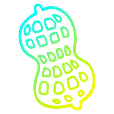 soğuk degrade çizgi çizim karikatür fıstık