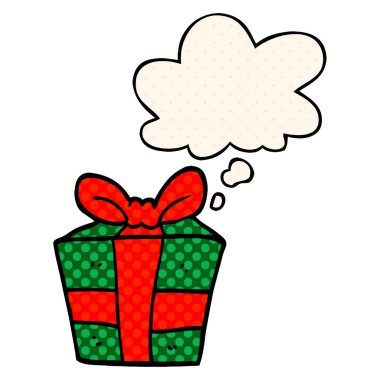 çizgi film mevcut ve çizgi roman tarzında düşünce balonu