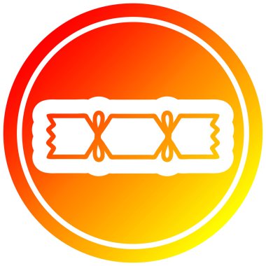 sıcak degrade spektrumda noel kraker