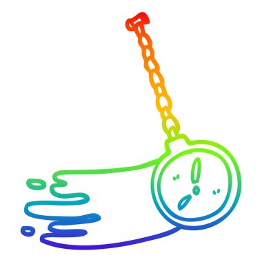 gökkuşağı degrade çizgi çizim karikatür hipnotizma izle