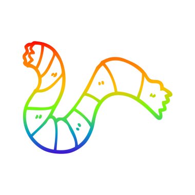 gökkuşağı gradyan çizgi çizim karikatür çizgili eşarp