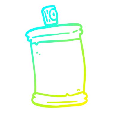 soğuk degrade çizgi çizim karikatür sprey olabilir