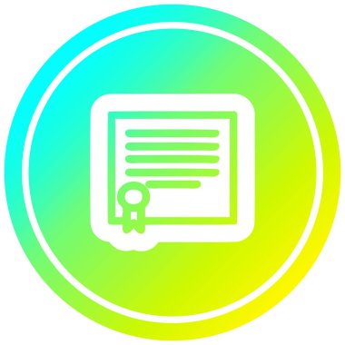 soğuk degrade spektrumda diploma belgesi genelgesi