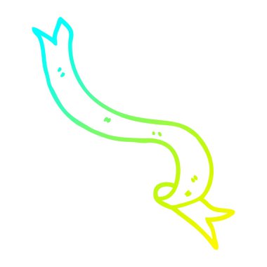 rüzgarda esen soğuk degrade çizgi çizim karikatür afiş