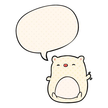 çizgi roman tarzı sevimli çizgi film yuvarlak