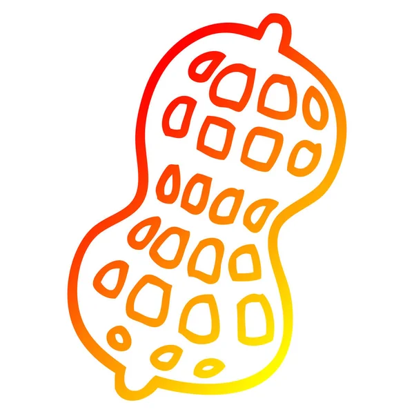 sıcak degrade çizgi çizim karikatür fıstık