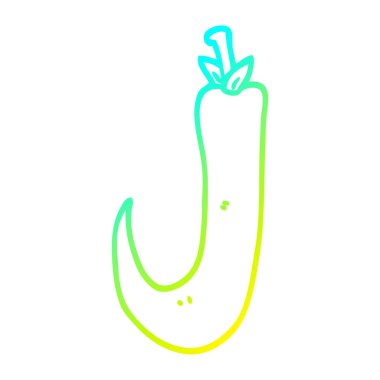 soğuk degrade çizgi çizim karikatür acı biber