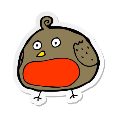 etiket bir çizgi film Robin