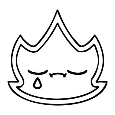 çizim karikatür yangın