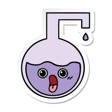 etiket bir sevimli çizgi bilim deneme 