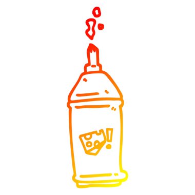 sıcak degrade çizgi çizim karikatür squirty peynir