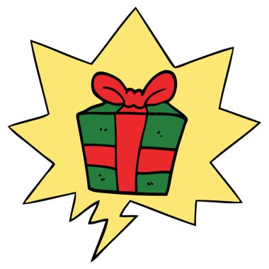 karikatür mevcut ve konuşma balonu