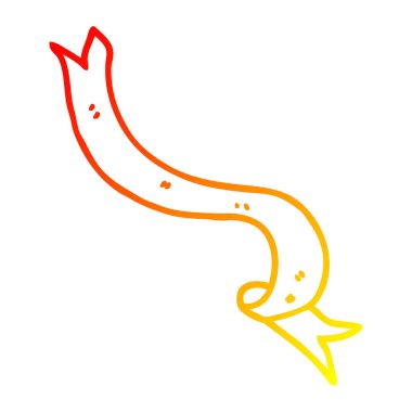 rüzgarda esen sıcak degrade çizgi çizim karikatür afiş