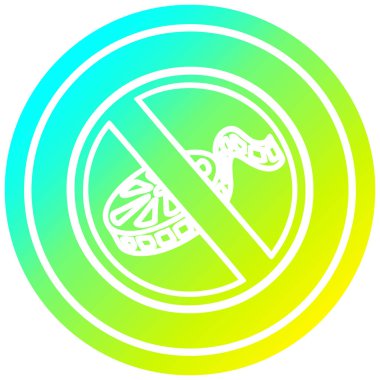 soğuk degrade spektrumda hiçbir çekim dairesel