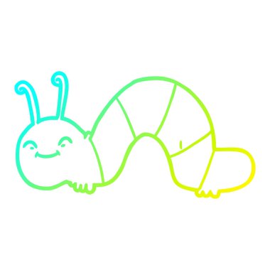 soğuk degrade çizgi çizim karikatür mutlu hata