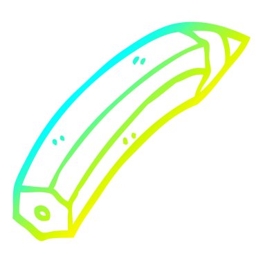 soğuk degrade çizgi çizim karikatür renkli kalem