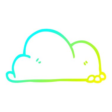 soğuk degrade çizgi çizim karikatür kaya