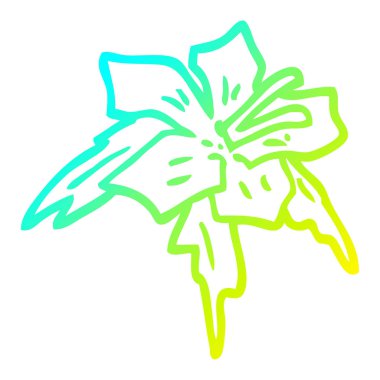 soğuk degrade çizgi çizim karikatür lilly