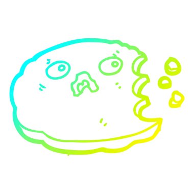 soğuk degrade çizgi çizim Karikatür çerez