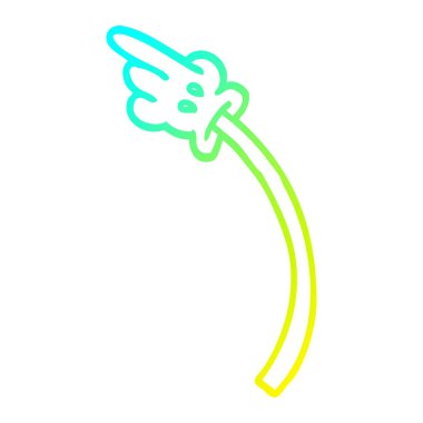 soğuk degrade çizgi çizim karikatür el hareketleri