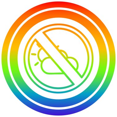 gökkuşağı spektrumunda hava sirküleri yok