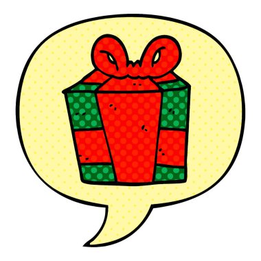 çizgi roman tarzında karikatür mevcut ve konuşma balonu