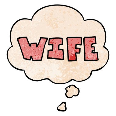 grunge doku desen tarzı karikatür kelime ve düşünce balonu