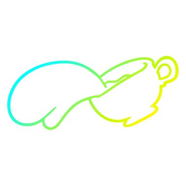 soğuk degrade çizgi kahve kupa çizim