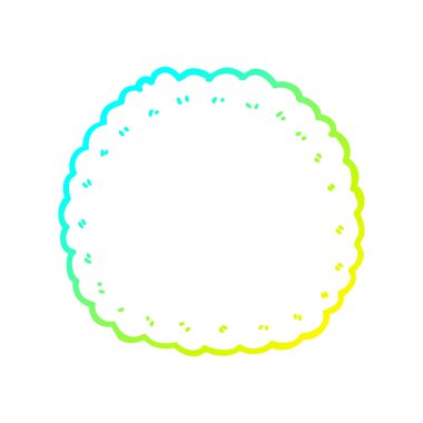 soğuk degrade çizgi çizim karikatür bisküvi