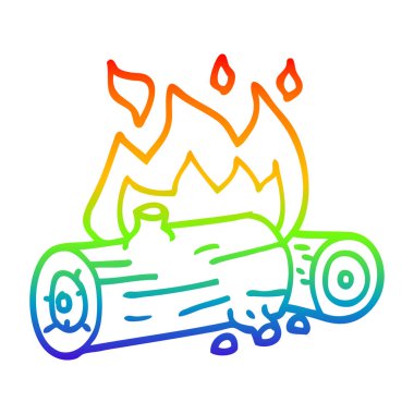 gökkuşağı gradyan çizgi çizim karikatür yazma günlükleri