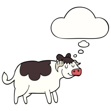 karikatür ve düşünce balonu