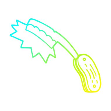 soğuk degrade çizgi çizim karikatür keskin jilet