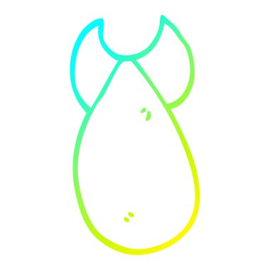 soğuk degrade çizgi çizim karikatür atom bombası