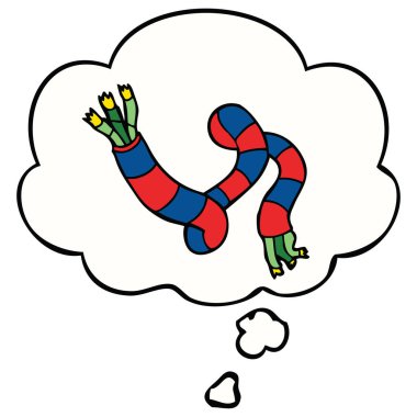 karikatür teknoloji kablo ve düşünce balonu