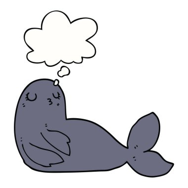 karikatür mühür ve düşünce balonu