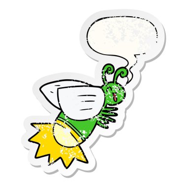 karikatür kızdırma hata ve konuşma balonu sıkıntılı etiket