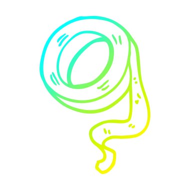 soğuk degrade çizgi çizim karikatür yapışkan bant