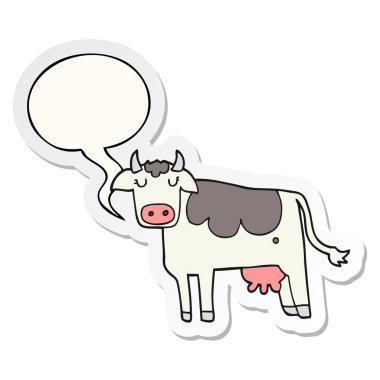 karikatür ve konuşma kabarcık etiket