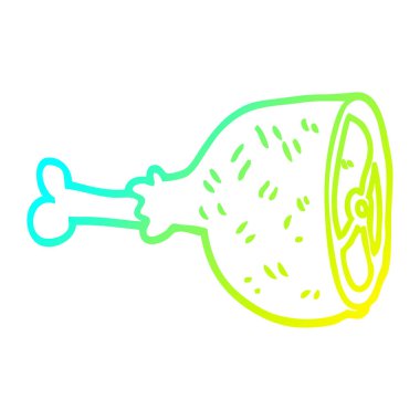 soğuk degrade çizgi çizim karikatür et eklem