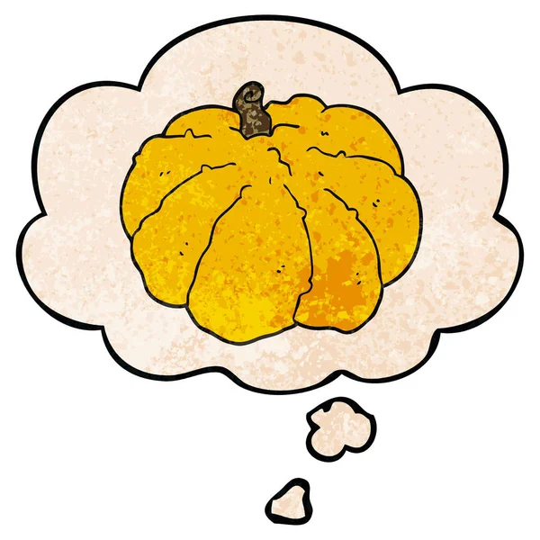 karikatür kabak ve grunge doku desen stil düşünce balonu