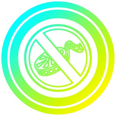 soğuk degrade spektrumda hiçbir çekim dairesel