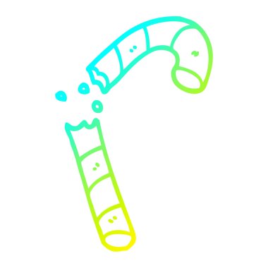 soğuk degrade çizgi çizim karikatür pembe şeker kamışı