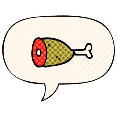 çizgi roman tarzında karikatür et ve konuşma balonu