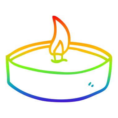 gökkuşağı degrade çizgi çizim karikatür teal ışık