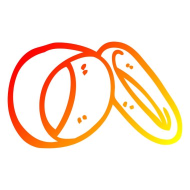 sıcak degrade çizgi çizim karikatür alyans